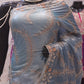 “The Turkish Blue” Premium Designer Saree