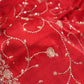 “The Crimson Red” Premium Designer Saree
