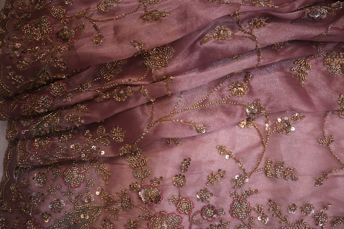 "The Rose Gold" Premium Designer Saree