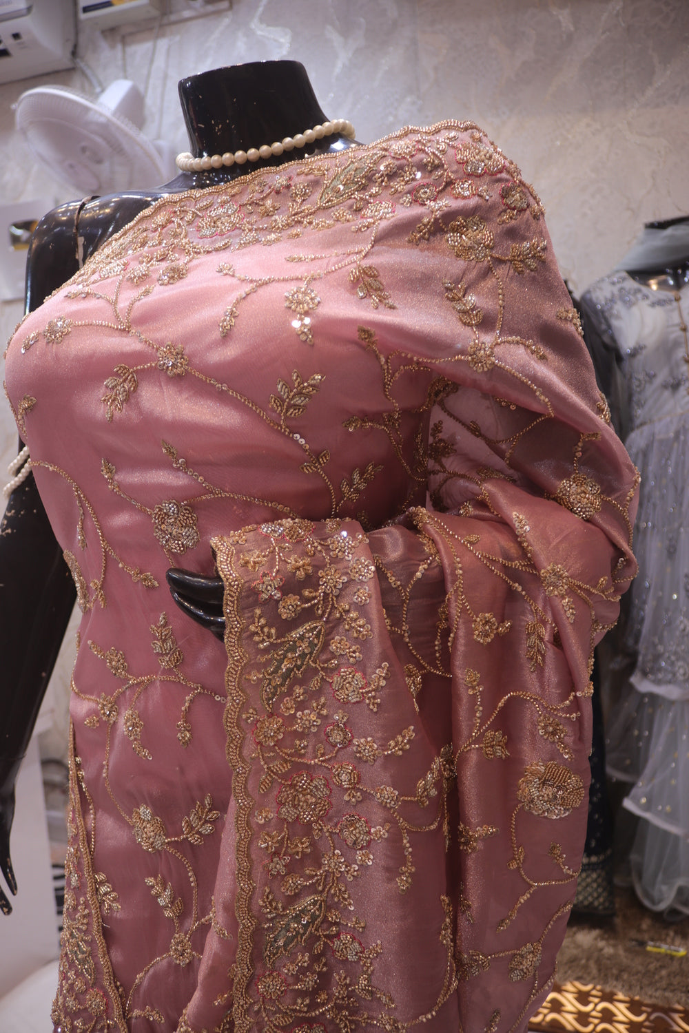 "The Rose Gold" Premium Designer Saree