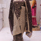 “The Royal Wine” Premium Designer Saree with Veil
