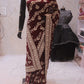 “The True Garnet” Premium Designer Saree