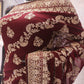 “The True Garnet” Premium Designer Saree