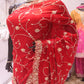 “The Crimson Red” Premium Designer Saree