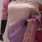 “The Exquisite Lavender, Pink & Cream” Premium Designer Saree