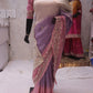 “The Exquisite Lavender, Pink & Cream” Premium Designer Saree