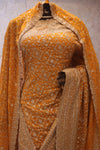 "The Royal Yellow" Premium Designer Saree with Veil