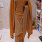 "The Royal Yellow" Premium Designer Saree with Veil