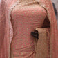 "The Royal Dusty Rose" Premium Designer Saree with Veil