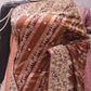 “The Bridal Maroon” Premium Banarasi Chiffon Saree