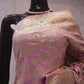“The Baby Pink” Premium Banarasi Silk Saree