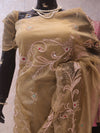 “The Exquisite American Gold” Premium Designer Saree