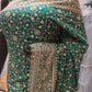 "The Persian Green" Premium Designer Saree