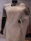 “The Exquisite Only White” Premium Designer Saree