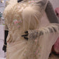 “The Exquisite Warm Cream” Premium Designer Saree