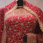 "The Brilliant Raspberry" Premium Designer Saree with Veil