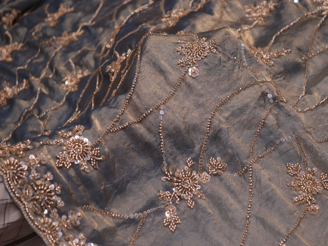 “The Laurel Green” Premium Designer Saree