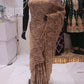 “The Metallic Gold” Premium Designer Saree