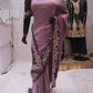 “The Exquisite Lavender & Plum Ombre” Premium Designer Saree