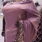 “The Exquisite Lavender & Plum Ombre” Premium Designer Saree
