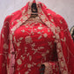“The Royal Red” Premium Designer Saree with Veil