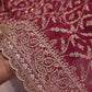 “The Mystic Pink” Premium Designer Saree with Veil