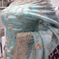 “The Turkish Blue” Premium Designer Saree