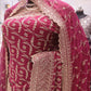 “The Mystic Pink” Premium Designer Saree with Veil