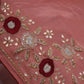 “The Exquisite Royal Salmon Pink” Premium Designer Saree