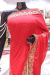 “The Scarlet Red” Premium Designer Saree