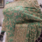 “The Royal Olive Green” Premium Handcrafted Designer Saree