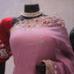 “The Exquisite Elegant Mauve” Premium Designer Saree