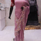 “The Exquisite Elegant Mauve” Premium Designer Saree