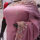 “The Exquisite Elegant Mauve” Premium Designer Saree