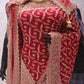 “The Royal Bridal Red” Premium Designer Saree with Veil