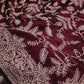 “The Wine Crystals” Premium Designer Saree