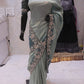 “The Viridian Green” Premium Designer Saree