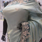 “The Viridian Green” Premium Designer Saree