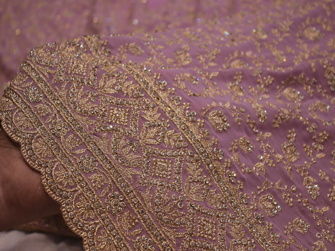 “The Mauve” Premium Designer Saree