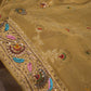 “The Mustard Gold” Premium Antique Hand-Crafted Banarasi Silk Saree