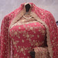 “The Turkish Rose” Premium Designer Saree with Veil