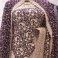 “The True Purple” Premium Designer Saree with Veil
