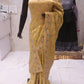 “The Mustard Gold” Premium Antique Hand-Crafted Banarasi Silk Saree