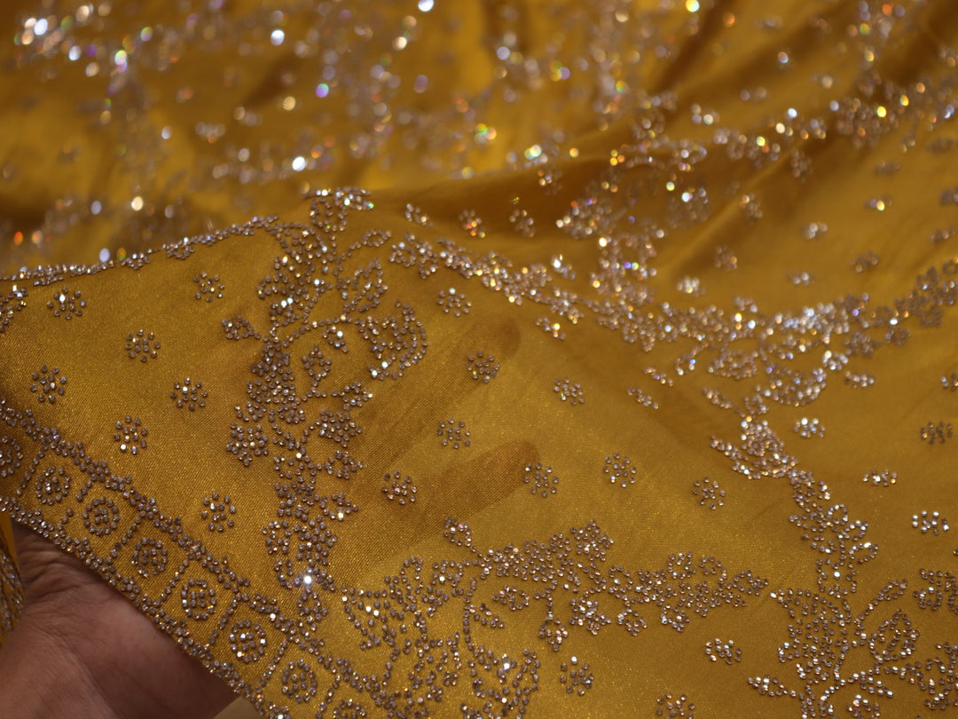 “The Gold Mustard” Premium Designer Saree