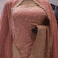 “The Rose Pink” Premium Designer Saree with Veil