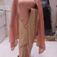 “The Rose Pink” Premium Designer Saree with Veil