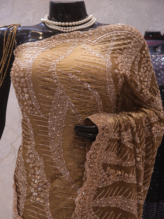 “The Golden” Premium Designer Saree