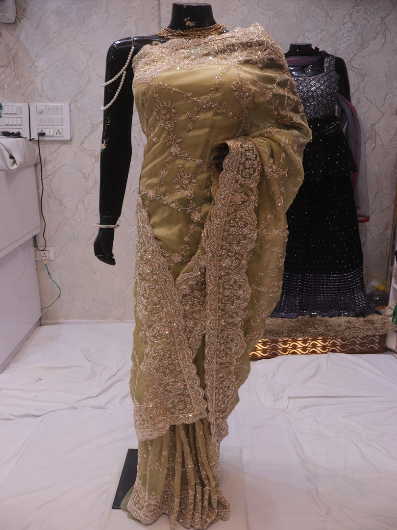 “The Olive” Premium Designer Saree