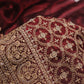 The Royal Maroon” Premium Designer Saree with Veil