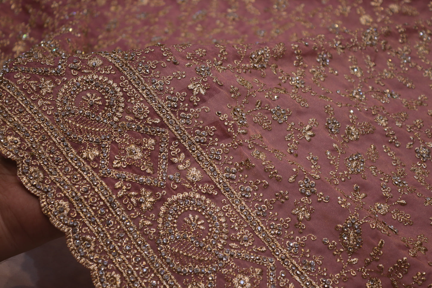 "The Dusty Pink" Premium Designer Saree